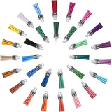 Acrylic Key Chain Tassel Decorative Pendant 12PCS Set