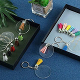 Acrylic Keychain Blank Set for DIY Craft