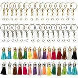 Acrylic Keychain Blanks Bulk for DIY Craft 30 Pieces