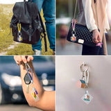 Acrylic Keychain Blanks Kit with Rings, Key Chain, Tassels, Woven Keychains