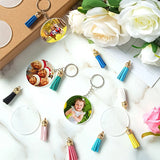 Acrylic Keychain Blanks Sublimation DIY Projects w/ Jump Rings Sheepeye Studs