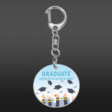 Class Of Graduation Acrylic Keychain Inspirational Gift For Him Her
