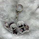 NieR Automata 9S YoRHa Acrylic Keychain Double Side Strap