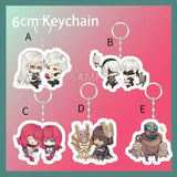 NieR Automata 9S YoRHa Acrylic Keychain Double Side Strap
