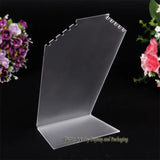 Acrylic L Necklace Display Stand Jewelry Organizer