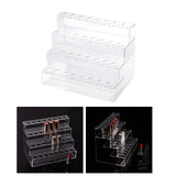 Acrylic Lipstick Organizer Holder 32 Slots Portable Storage Rack