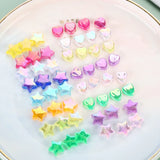 Acrylic Love Star Beads Japanese Sweet DIY Necklace Bracelet Beaded Accessories