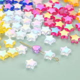 Acrylic Love Star Beads Japanese Sweet DIY Necklace Bracelet Beaded Accessories