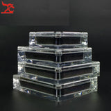 Acrylic Magnet Square Jewelry Diamond Pendant Display Storage Box