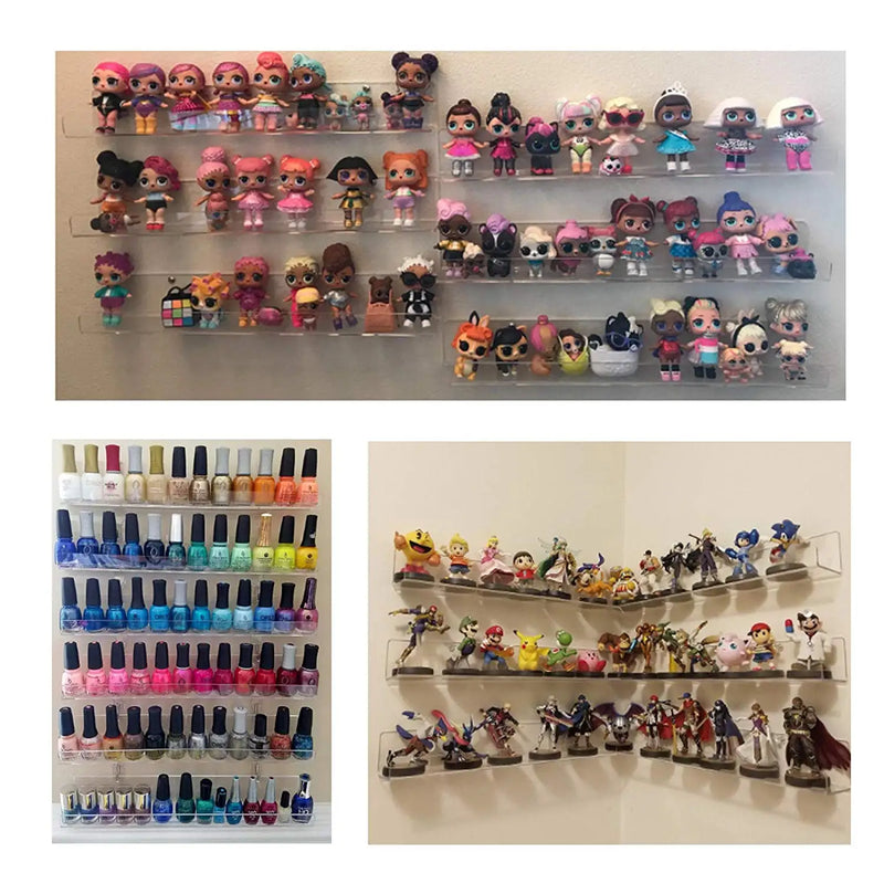 Acrylic Makeup Cosmetics Storage Box Nail Polish Display Stand