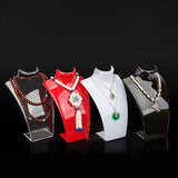 Acrylic Mannequin Jewelry Display Holder Stand