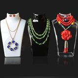 Acrylic Mannequin Jewelry Display Holder Stand