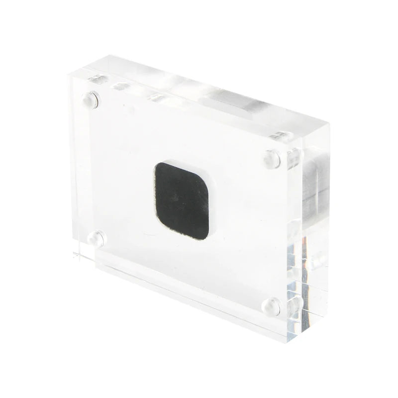 Acrylic Gem Display Box Stone Storage Holder Organizer Case