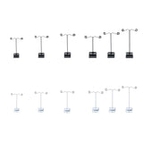Acrylic Metal Stud Earring Display Rack Stand Organizer