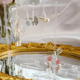 Acrylic Mini Earring Display Stand Jewelry Storage