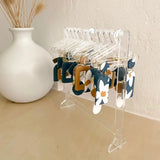 Acrylic Mini Earring Display Stand Jewelry Storage