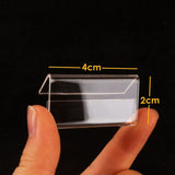 Acrylic Label Racks Display Stand Holder