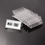 Acrylic Label Racks Display Stand Holder