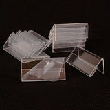 Acrylic Label Racks Display Stand Holder