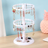Acrylic Rotating Jewelry Display Stand Earring Rack