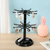 Acrylic Rotating Jewelry Display Stand Earring Rack
