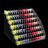 Acrylic Nail Polish Display Organizer 2-7 Layer Manicure Cosmetics Jewelry