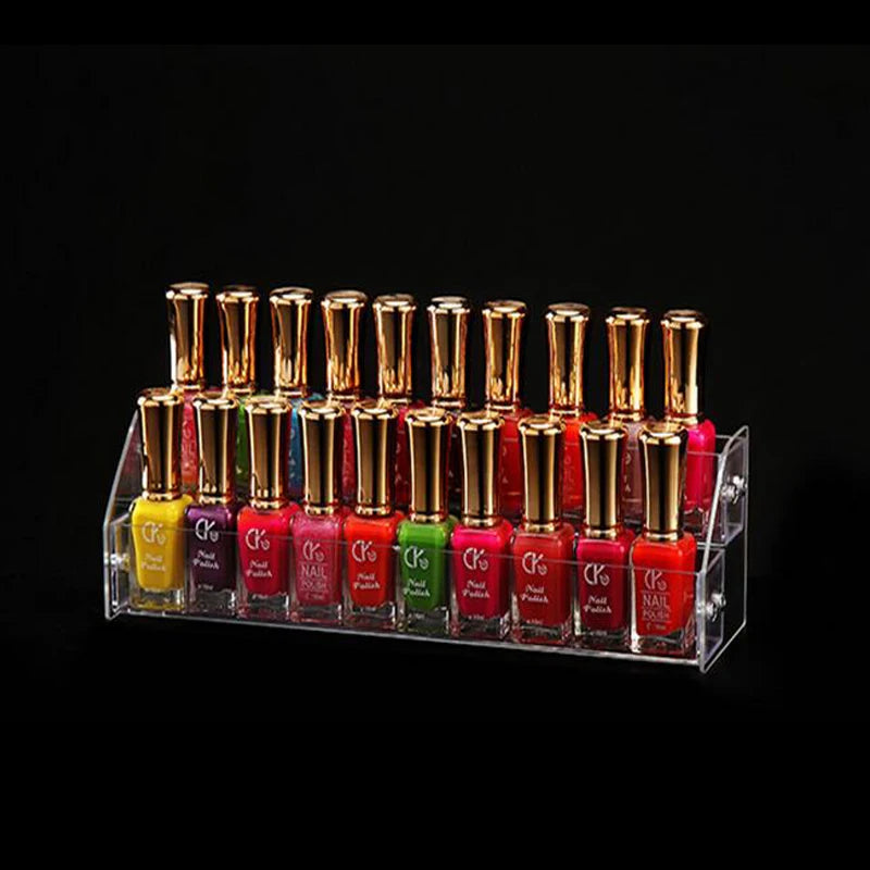 Acrylic Nail Polish Display Organizer 7 Layer Manicure Cosmetics Jewelry Stand