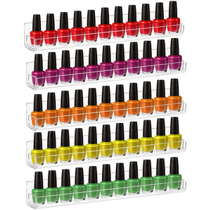 Acrylic Nail Polish Wall Organizer Display Stand