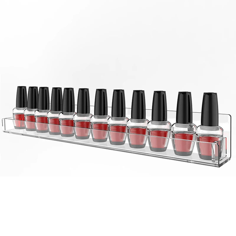Acrylic Nail Polish Wall Organizer Display Stand