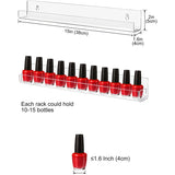 Acrylic Nail Polish Wall Organizer Display Stand