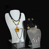 Acrylic Necklace Display Mannequin Jewelry Rack Shelf Mold