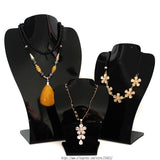 Acrylic Necklace Display Mannequin Jewelry Rack Shelf Mold