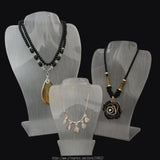 Acrylic Necklace Display Mannequin Jewelry Rack Shelf Mold