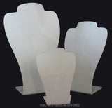 Acrylic Necklace Display Mannequin Jewelry Rack Shelf Mold