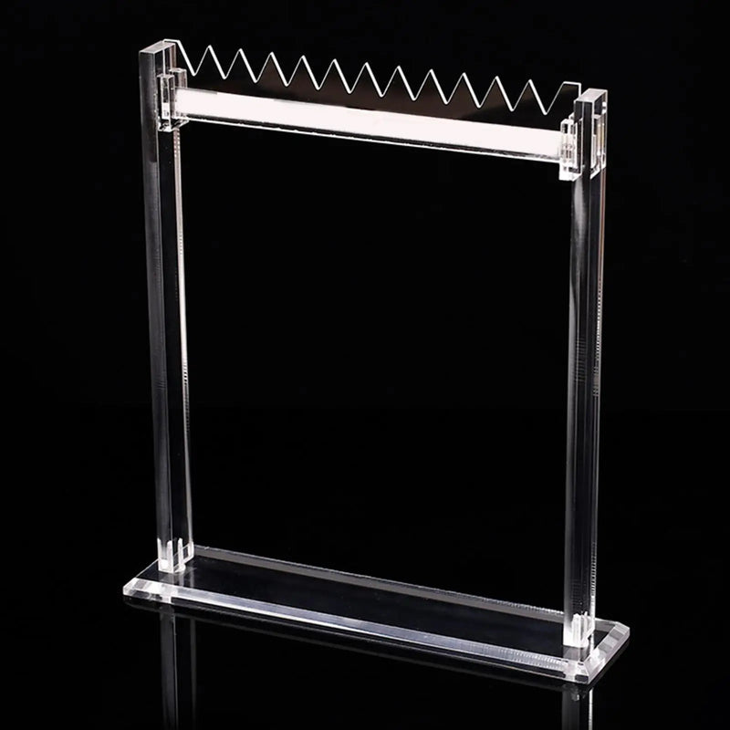 Acrylic Necklace Holder Clear Organizer for Countertop Show