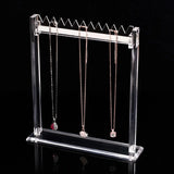 Acrylic Necklace Holder Modern Minimalist Style Jewelry Display Stand