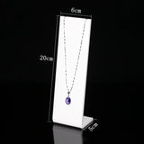 Acrylic Necklace Stand Jewelry Display Organizer