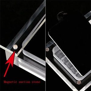 Acrylic Jewelry Display Box Pendant Necklace Organizer