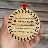 Personalized Acrylic Christmas Ornament Xmas Gift for Family