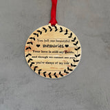 Personalized Acrylic Christmas Ornament Xmas Gift for Family