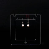 Acrylic Pendant Necklace Display Stand Holder Metal Rod Support