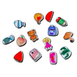 Acrylic Fish Pendant Jewelry Making Supplies 8pcs