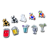 Acrylic Fish Pendant Jewelry Making Supplies 8pcs