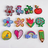 Acrylic Cartoon Charms Jewelry Making Supplies Diy Material 6pcs