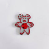 Acrylic Cartoon Charms Jewelry Making Supplies Diy Material 6pcs