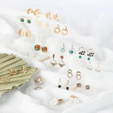 Clear Earrings Studs Display Stand Organizer