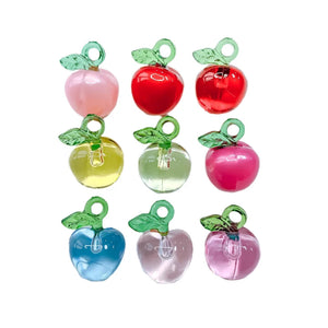 Acrylic Eardrop Fruit Earring Charms Set