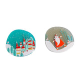 Acrylic Face Flatback Pendant Earring Charms DIY Jewelry Supplies 8pcs