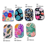 Acrylic Plastic Flower Pendant Earrings Charms 8pcs