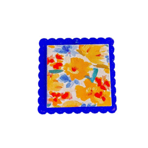 Acrylic Plastic Patterns Earring Pendant Charms DIY 8pcs